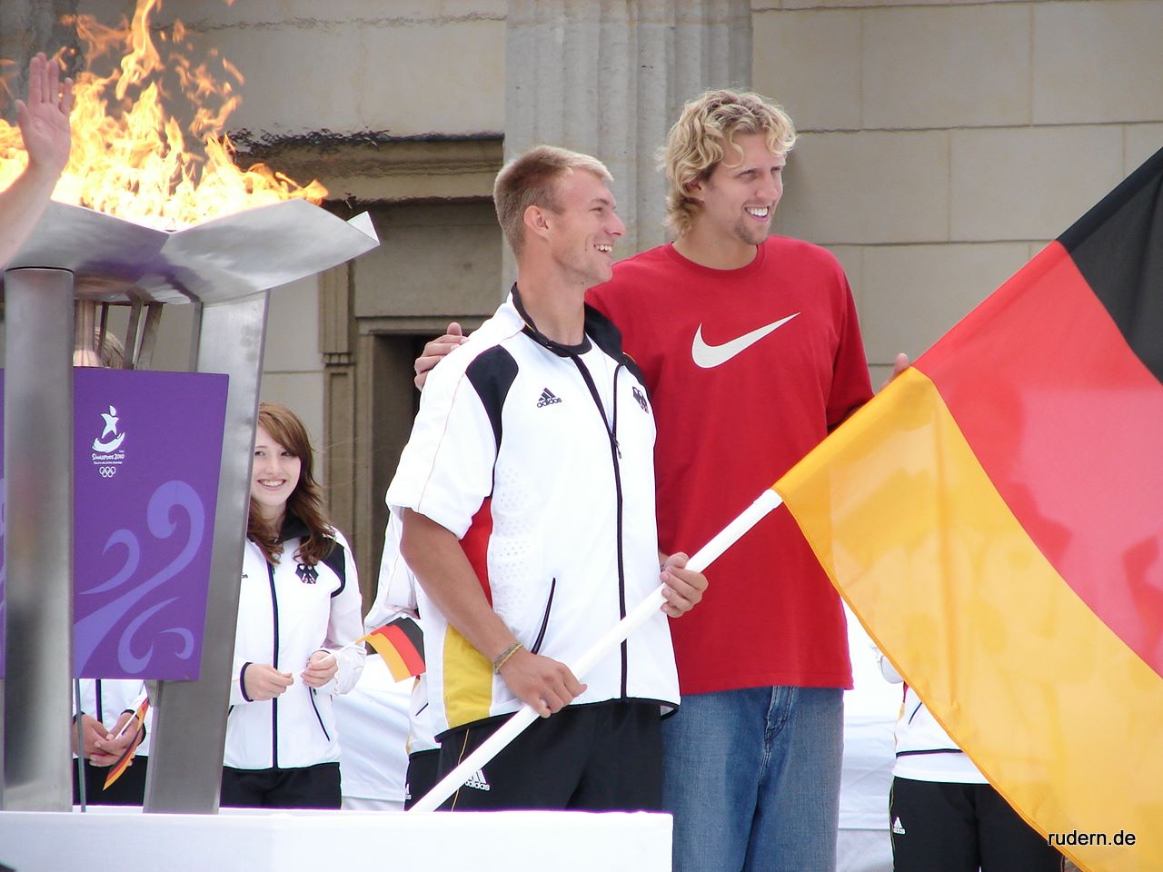 Felix Bach Nachwuchssportler des Jahres 2010 in Brandenburg / rudern